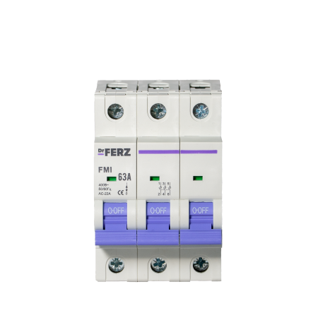 FMI-3P  63A Модульный выключатель нагрузки